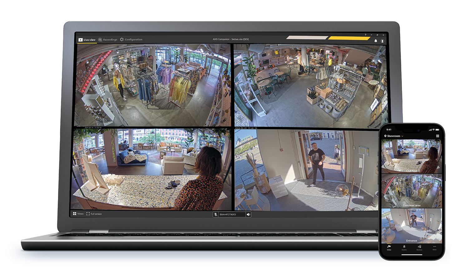 AXIS Camera Station Edge Management Software