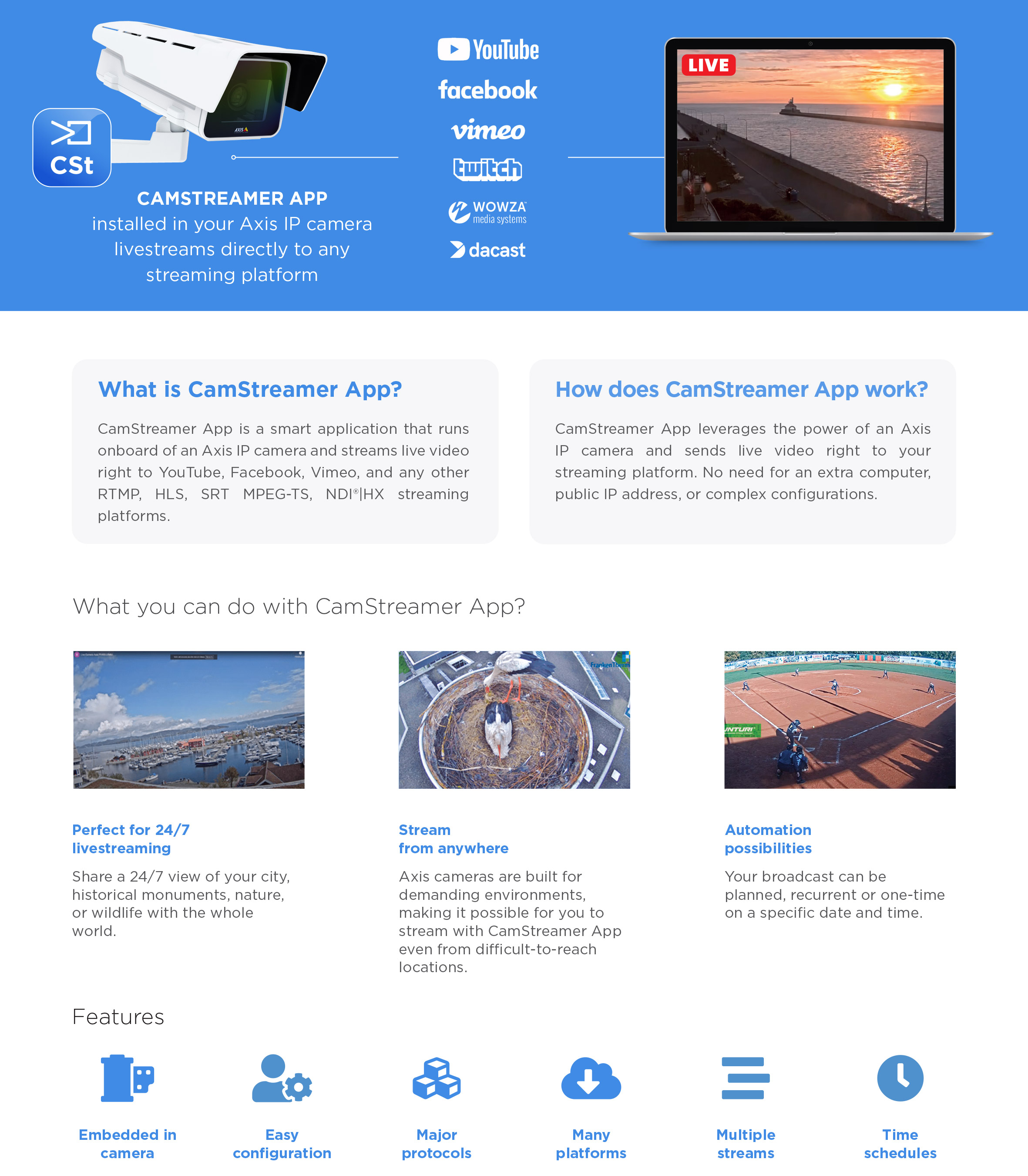 CamStreamer Application