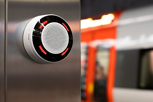 Axis Network Device Air Quality Monitoring